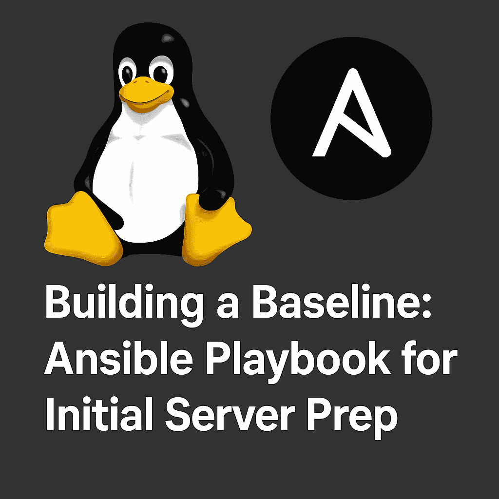 Building a Baseline: Ansible Playbook for Initial Server Prep