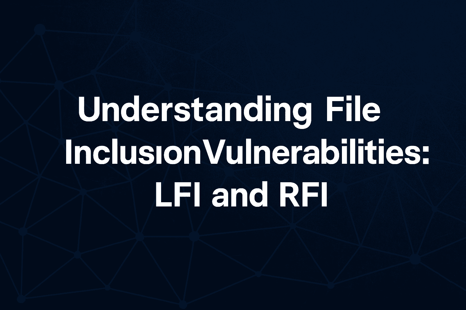 Understanding File Inclusion Vulnerabilities