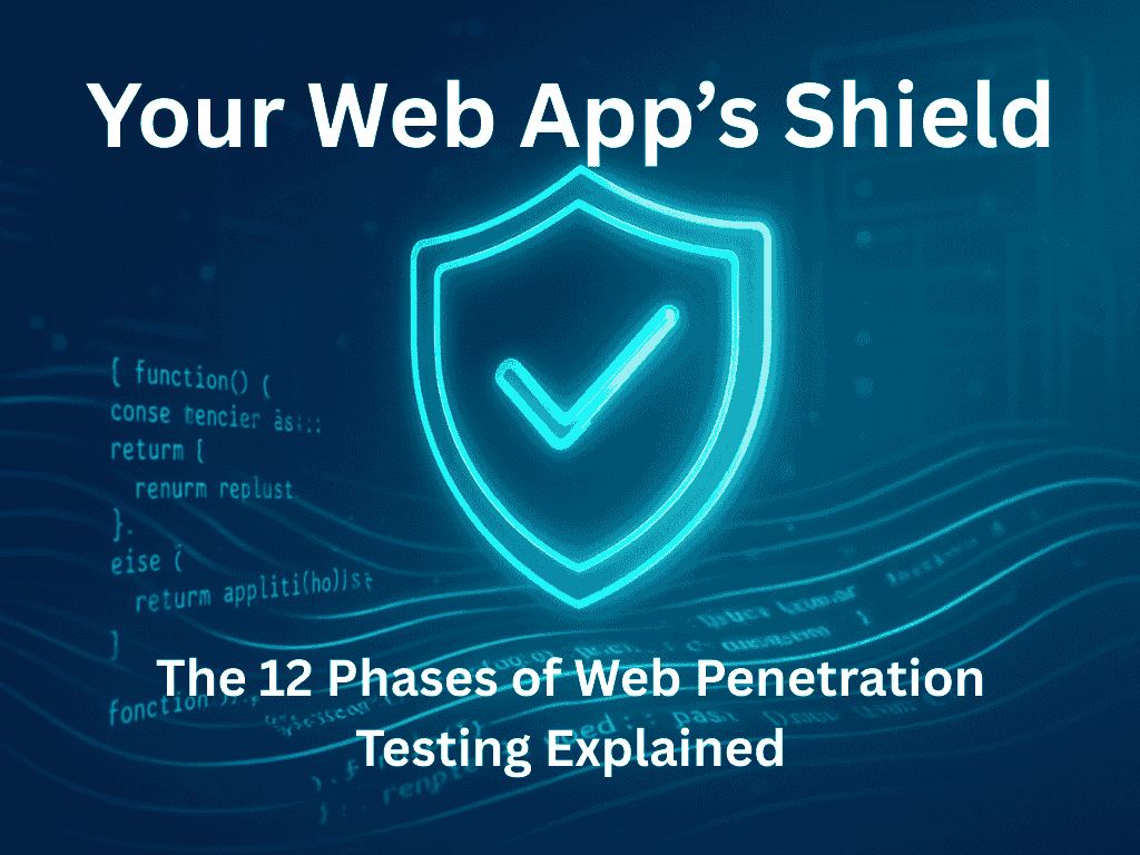 Your Web App's Shield: The 12 Phases of Web Penetration Testing Explained