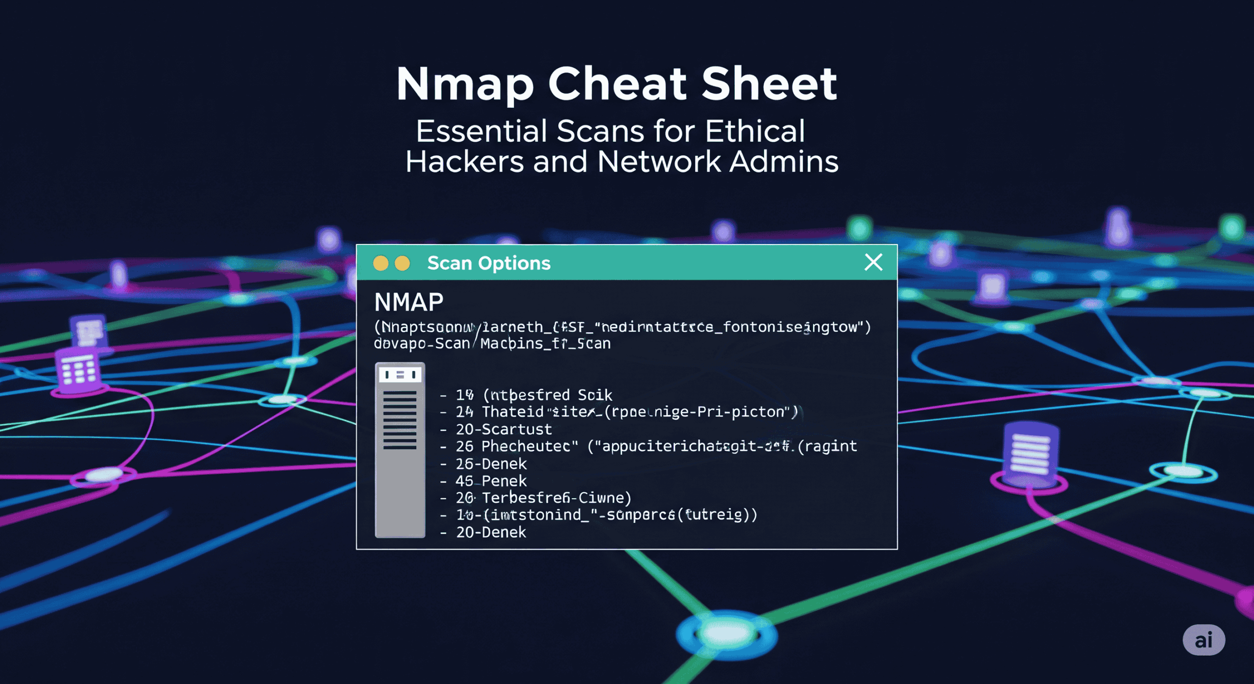Nmap Cheat Sheet: Essential Scans for Ethical Hackers and Network Admins