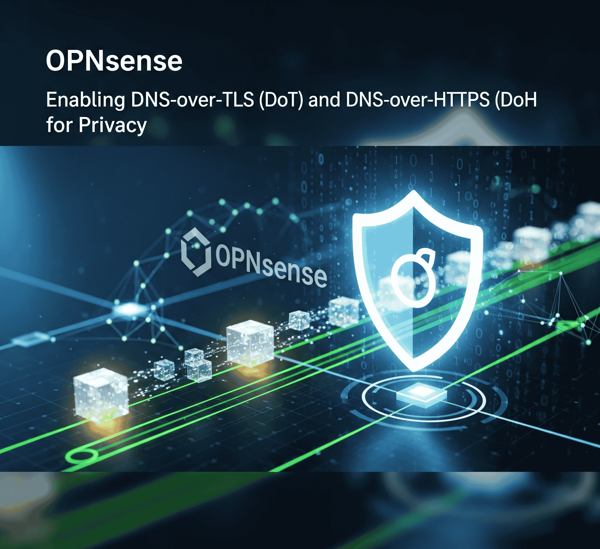 OPNsense: Enabling DNS-over-TLS (DoT) and DNS-over-HTTPS (DoH) for Privacy