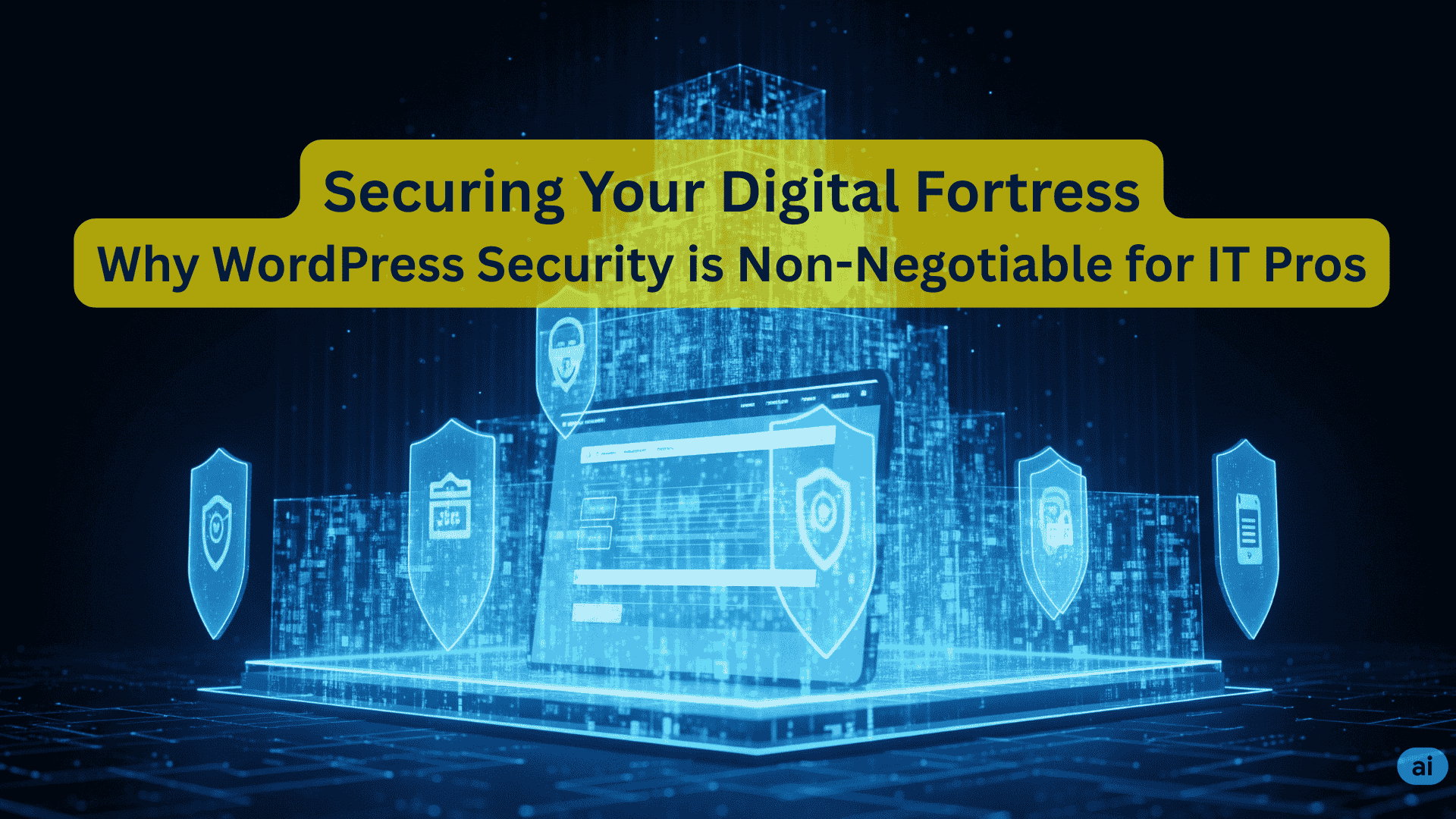 Securing Your Digital Fortress: Why WordPress Security is Non-Negotiable for IT Pros