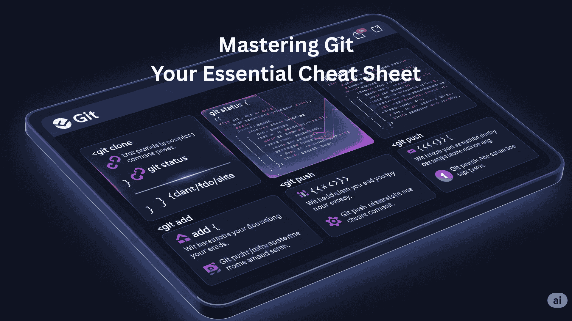 Mastering Git: Your Essential Cheat Sheet