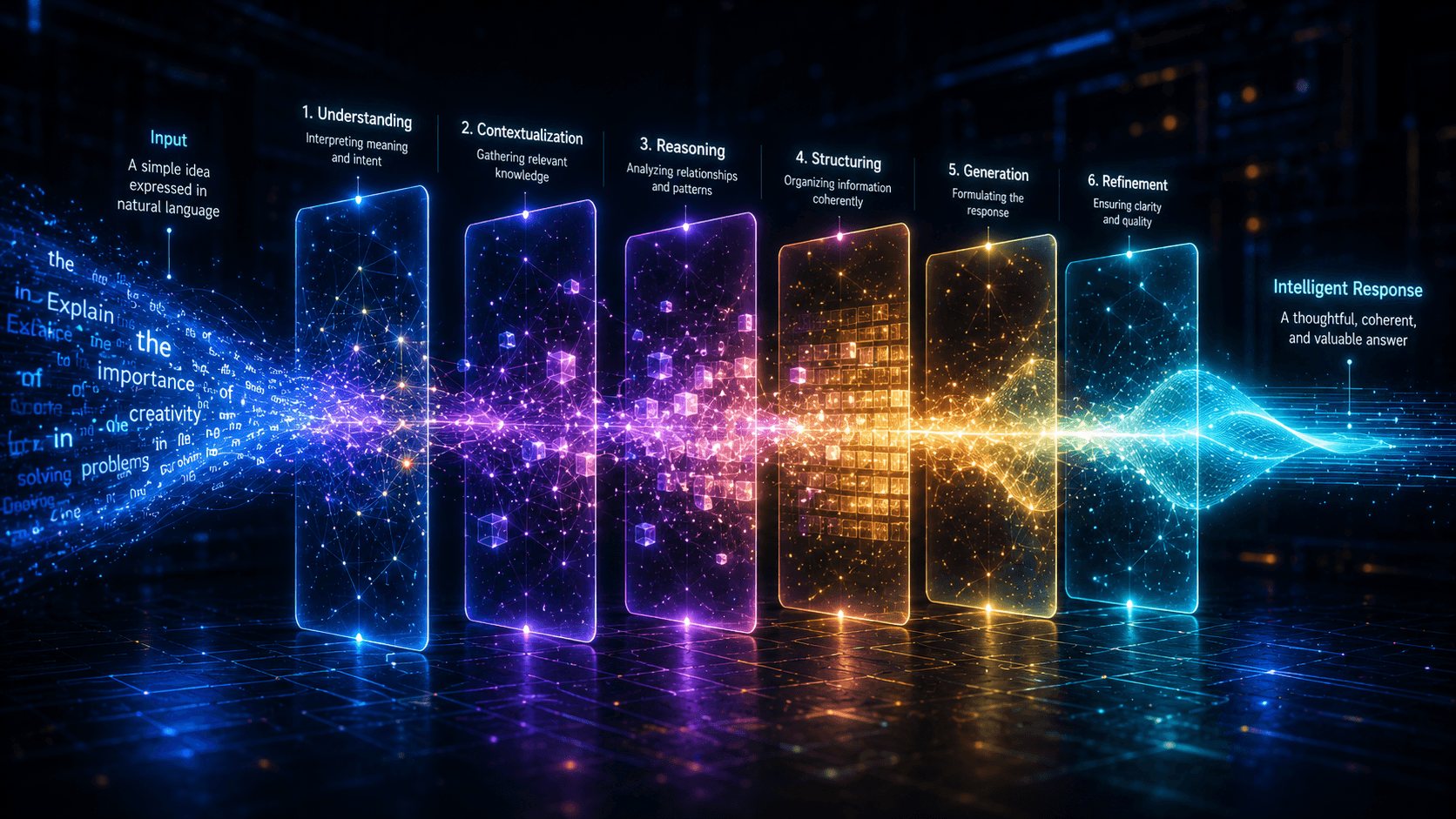 Breaking Down AI: From Prompts to Responses