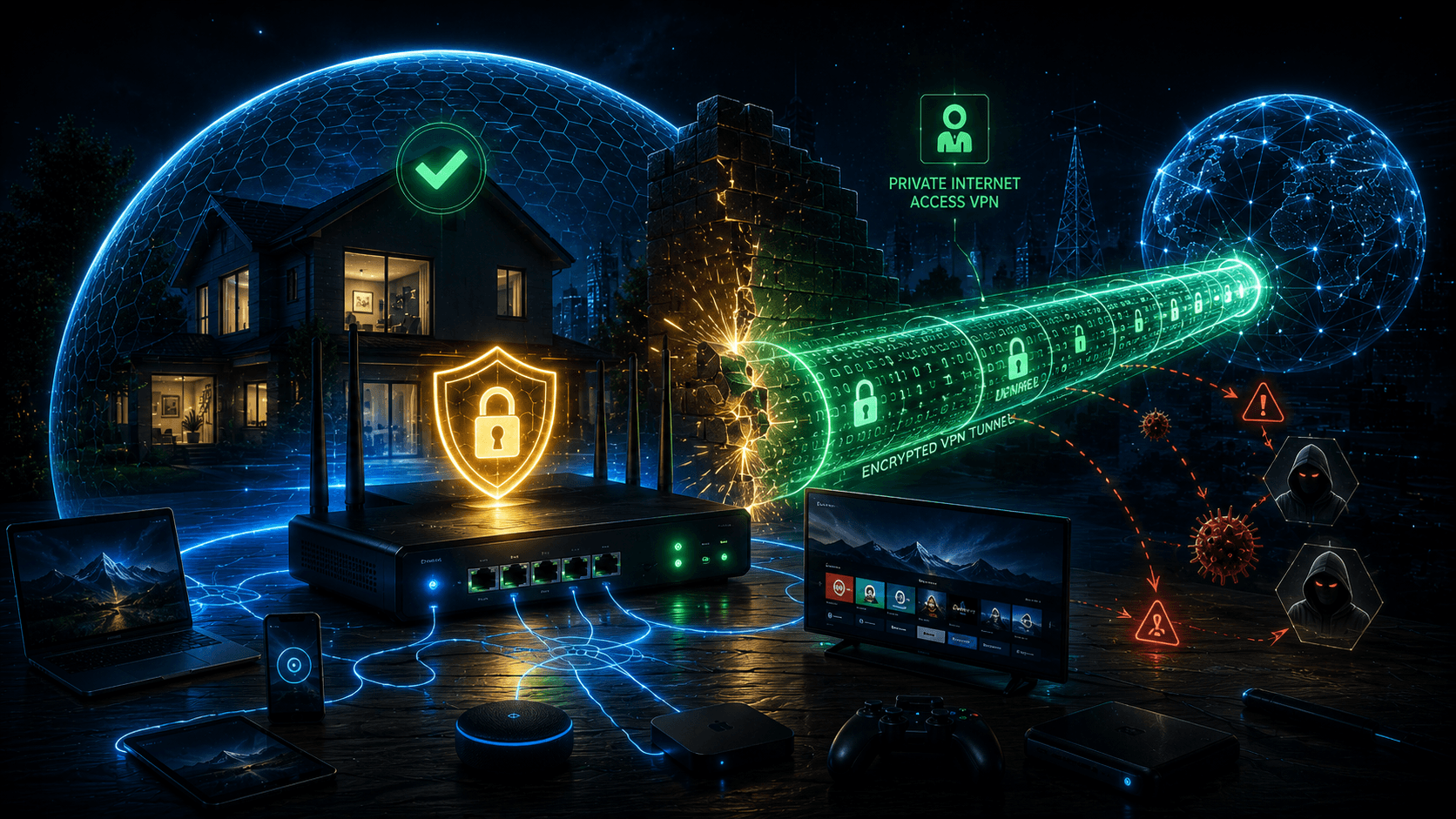 Building a Secure Home Network: OPNsense with Private Internet Access VPN