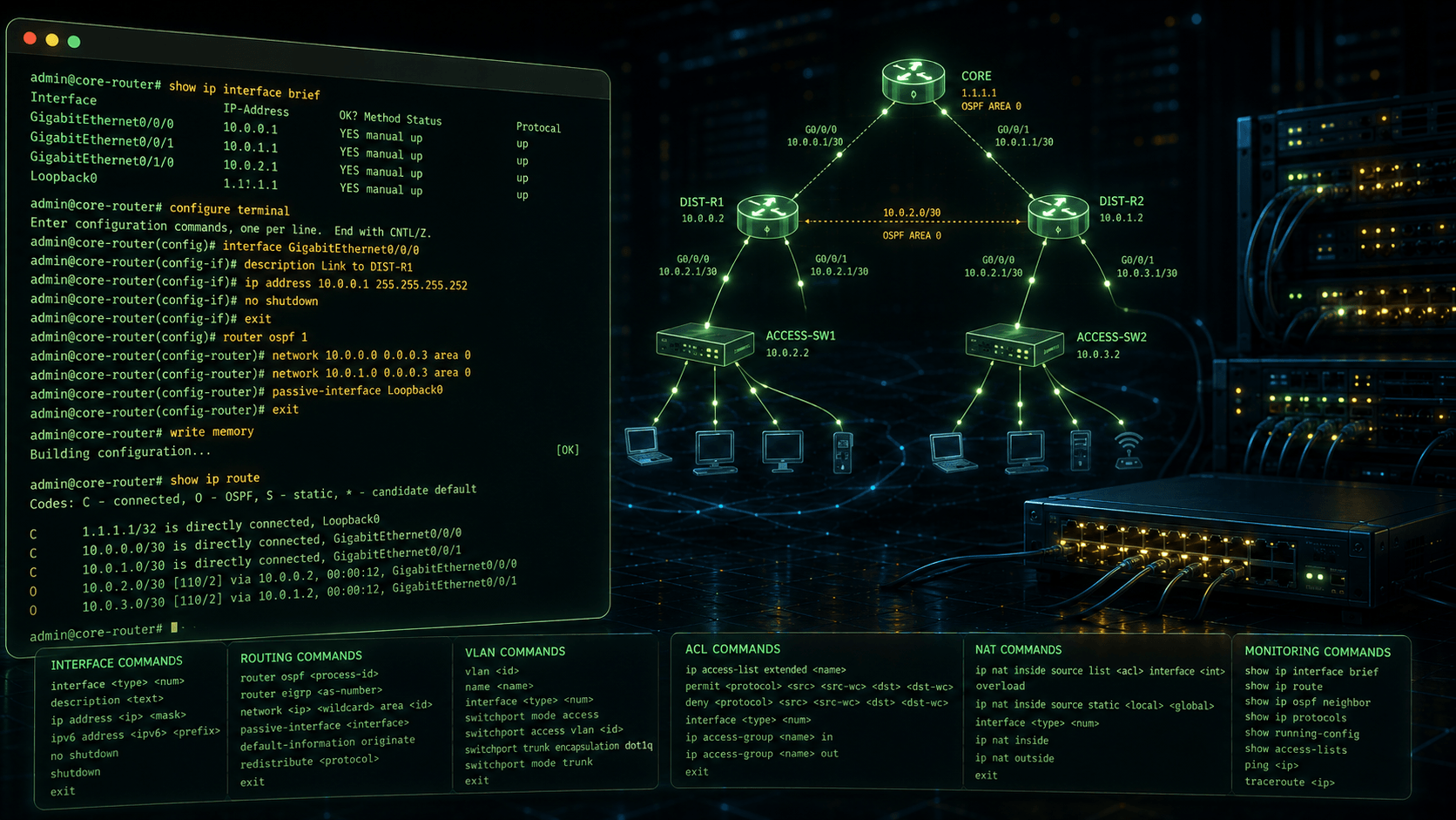 Cisco CLI Cheat Sheet Essentials