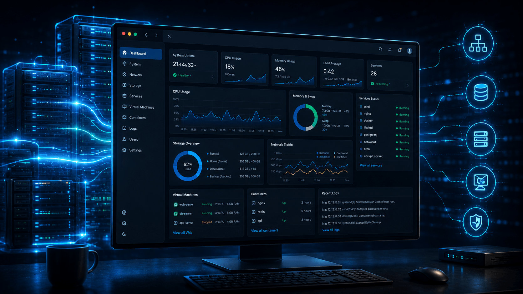 Cockpit: A Modern Interface for Managing Linux Servers