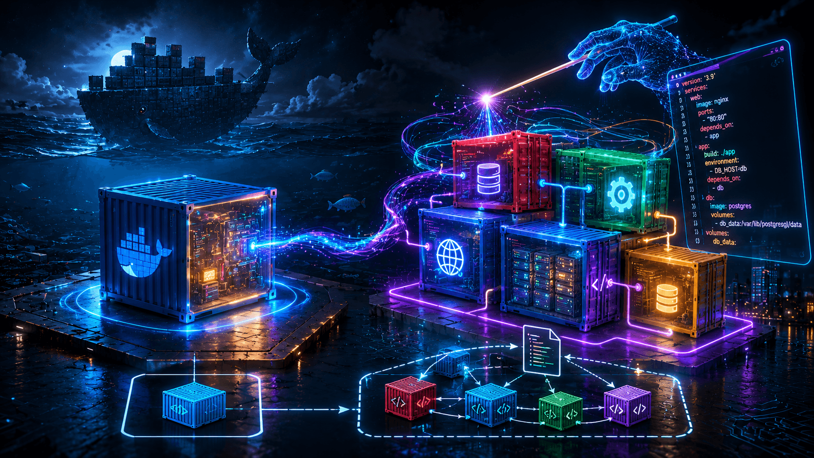 Docker vs Docker Compose: Understanding When to Use Each Tool