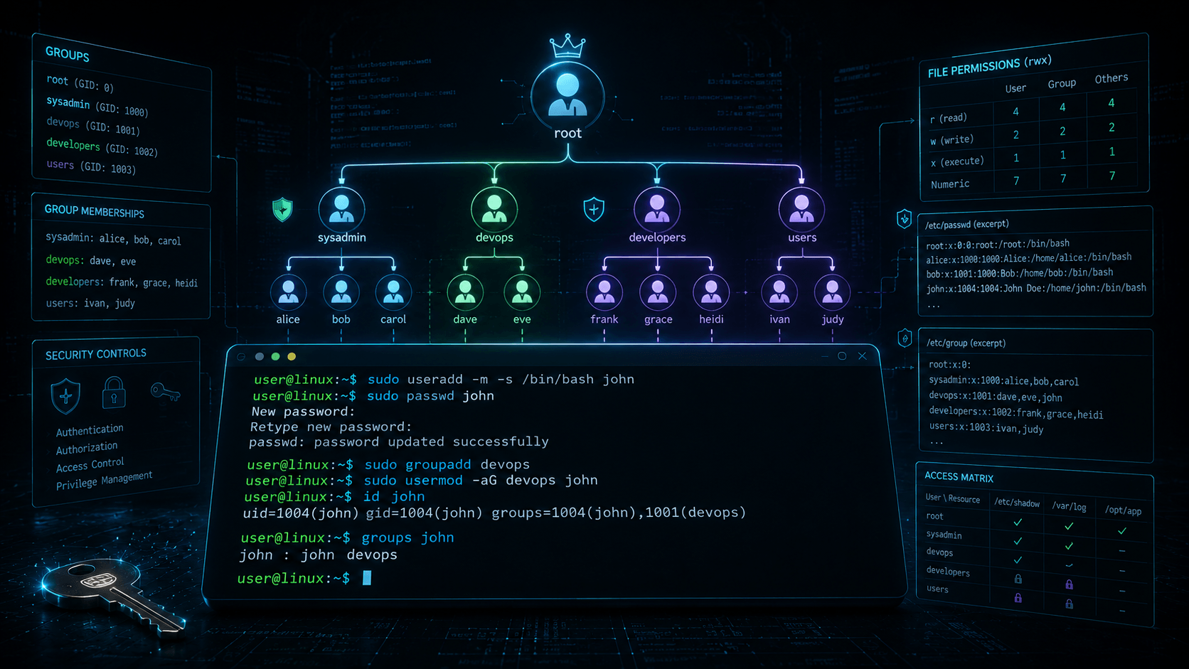Hands-On Guide to Linux User and Group Management
