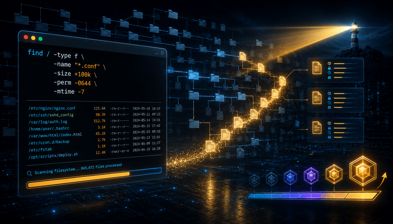Level Up Your Linux Skills: Find Command Reference