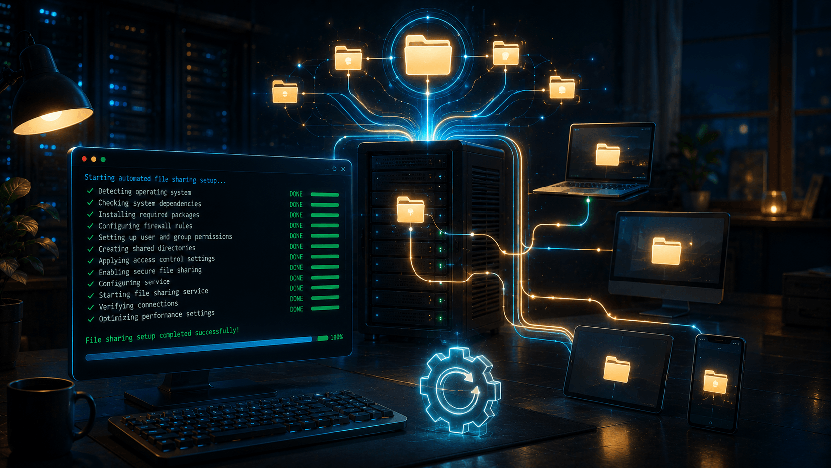 Samba Server Auto-Setup: Simplify File Sharing on Linux
