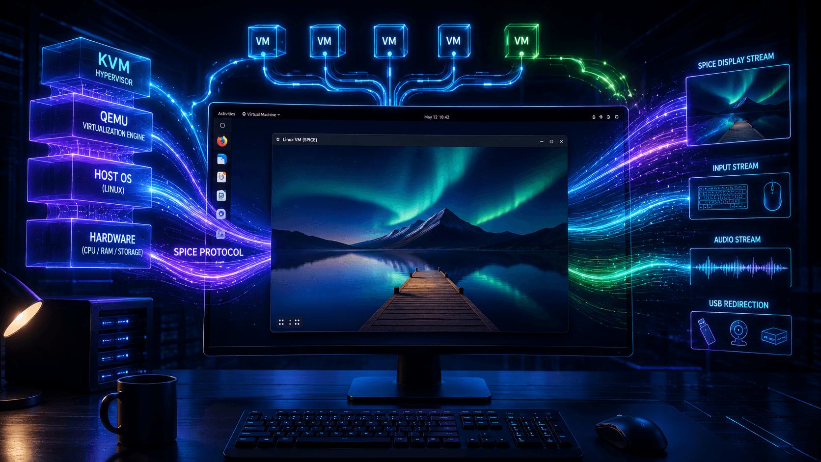 Supercharge Your Linux VMs: Enabling Seamless Desktop with SPICE on KVM/QEMU