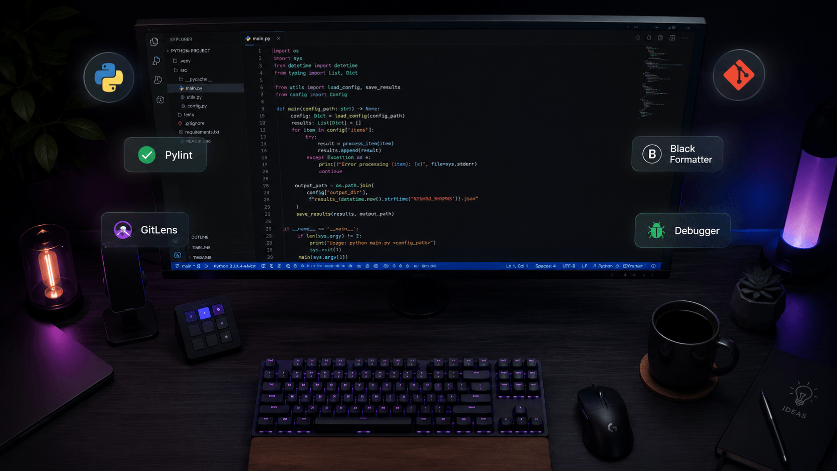 The Professional's Toolkit: Essential VSCode Extensions for Python Developers