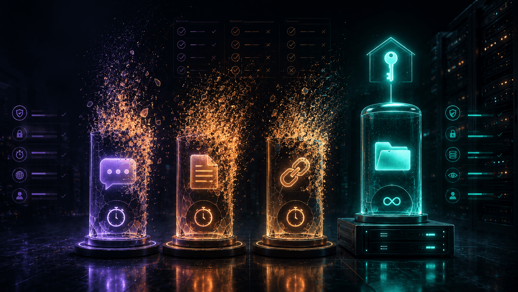I Compared 4 Self-Destructing Sharing Tools — Then Self-Hosted the Only One That's Mine