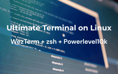 Build the Ultimate Terminal on Linux: WezTerm + Zsh + Powerlevel10k