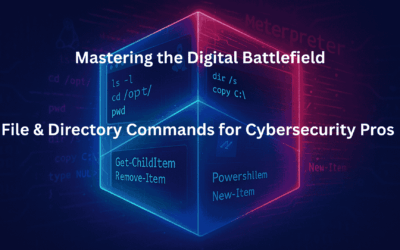 Mastering the Digital Battlefield: File & Directory Commands for Cybersecurity Pros