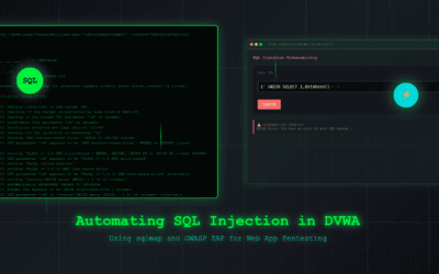 Level Up: Using sqlmap and ZAP for SQL Injection Testing in DVWA