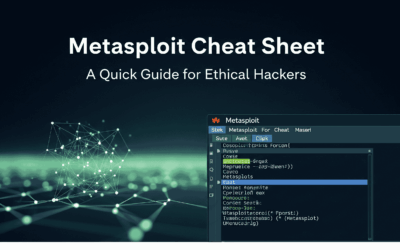 🛠 Metasploit Cheat Sheet: A Quick Guide for Ethical Hackers
