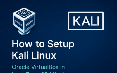 How to Setup Kali Linux in Oracle VirtualBox in Less Than 30 Minutes
