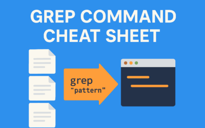 Grep Command Cheat Sheet – Supercharge Your Productivity