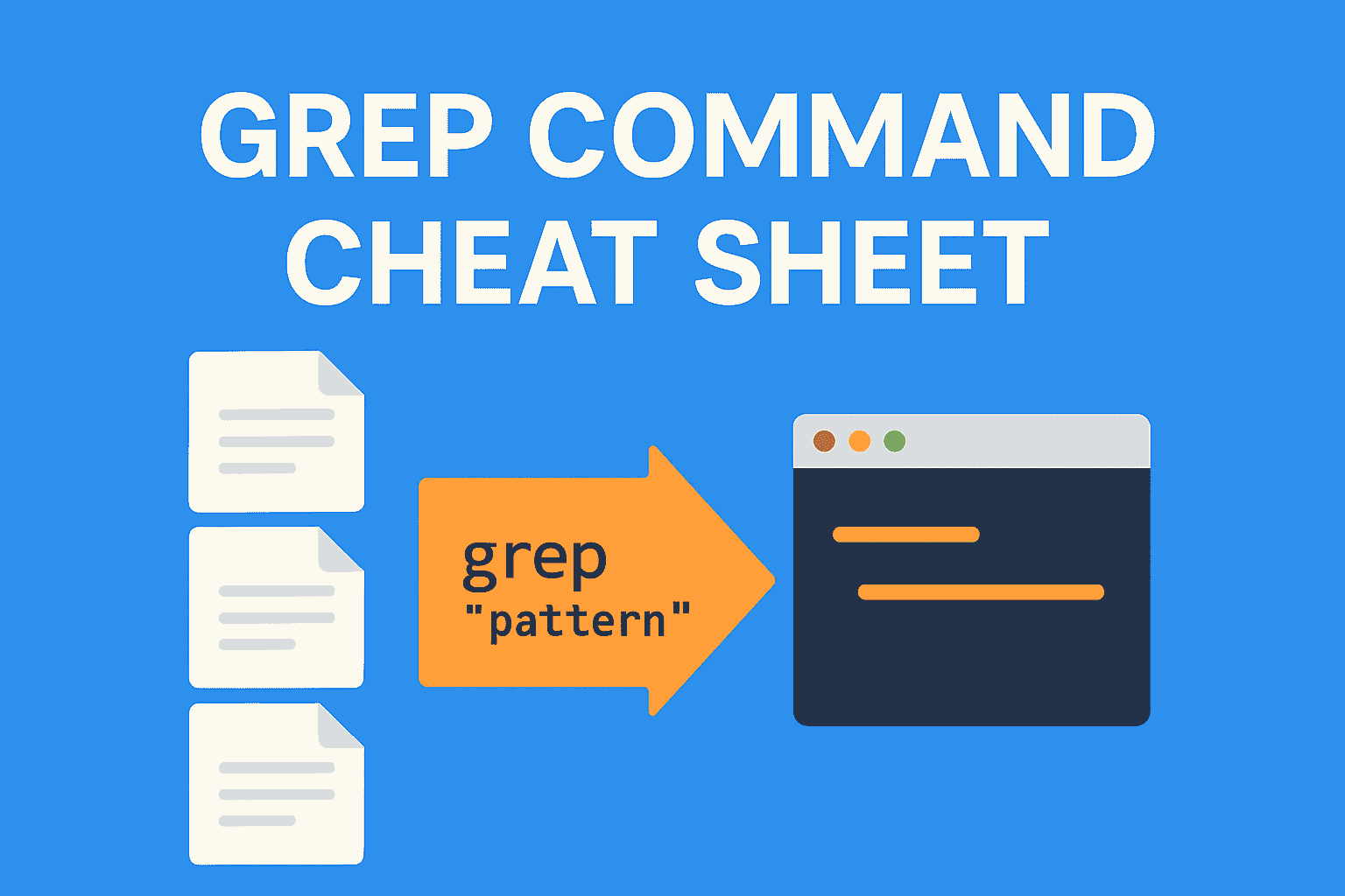 grep cheatsheet